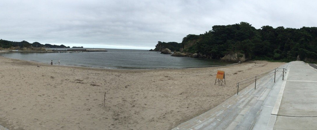 Tsukihama Beach-东松岛市必去景点