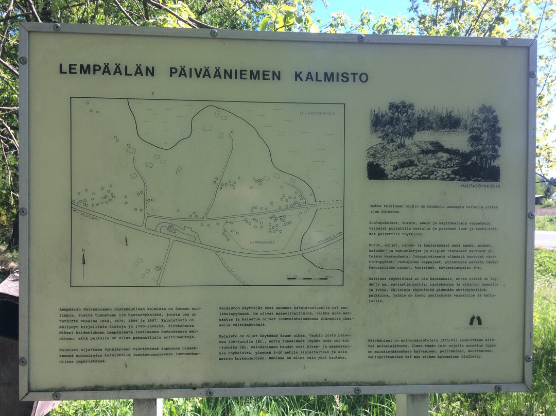 Paivaanniemen kalmisto-Vesilahti必去景点
