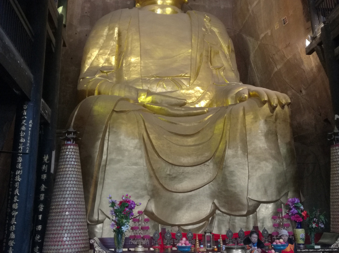 潼南大佛寺景点图片