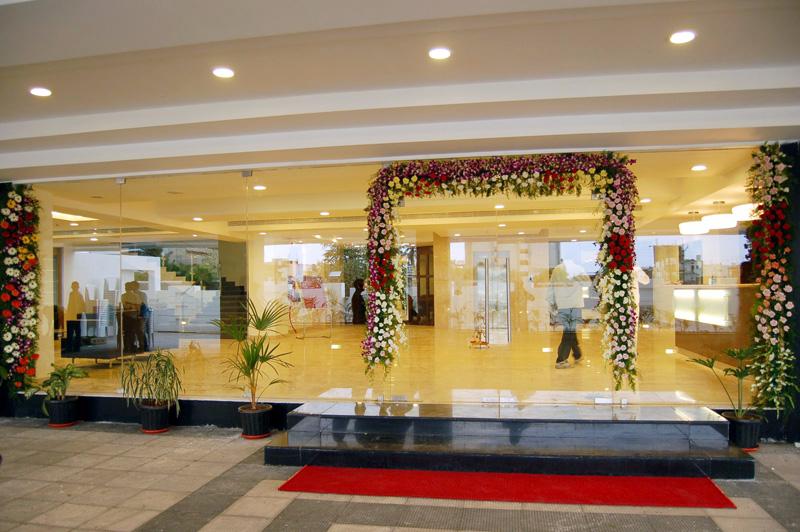 Hotel Vamshee International-浴室
