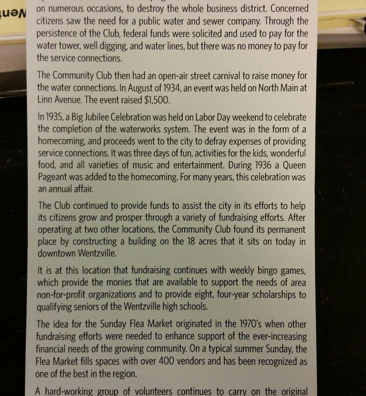 Wentzville Flea Market-Wentzville必去景点