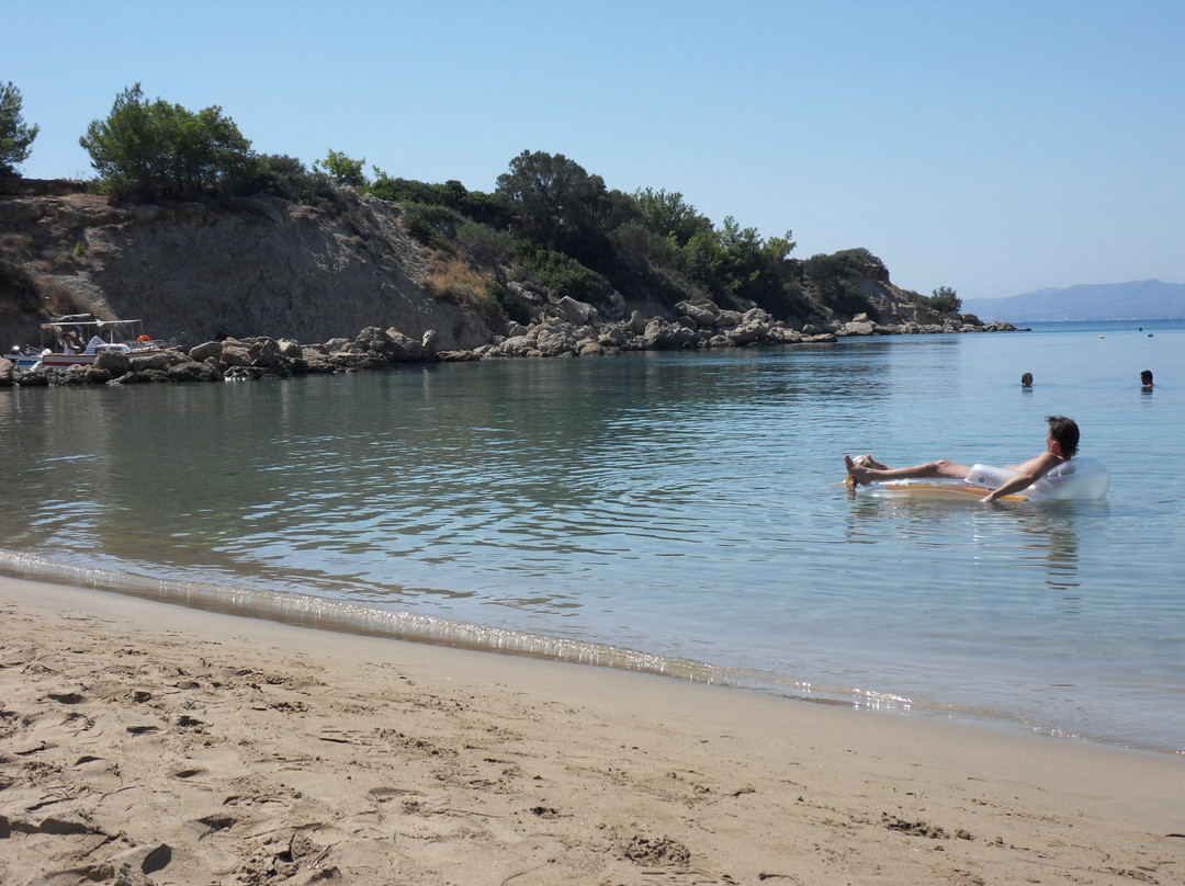 Pefkos Beach-Pefkos必去景点
