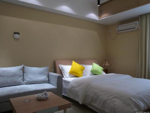 南京泊客寓酒店公寓金陵王府店-客卧