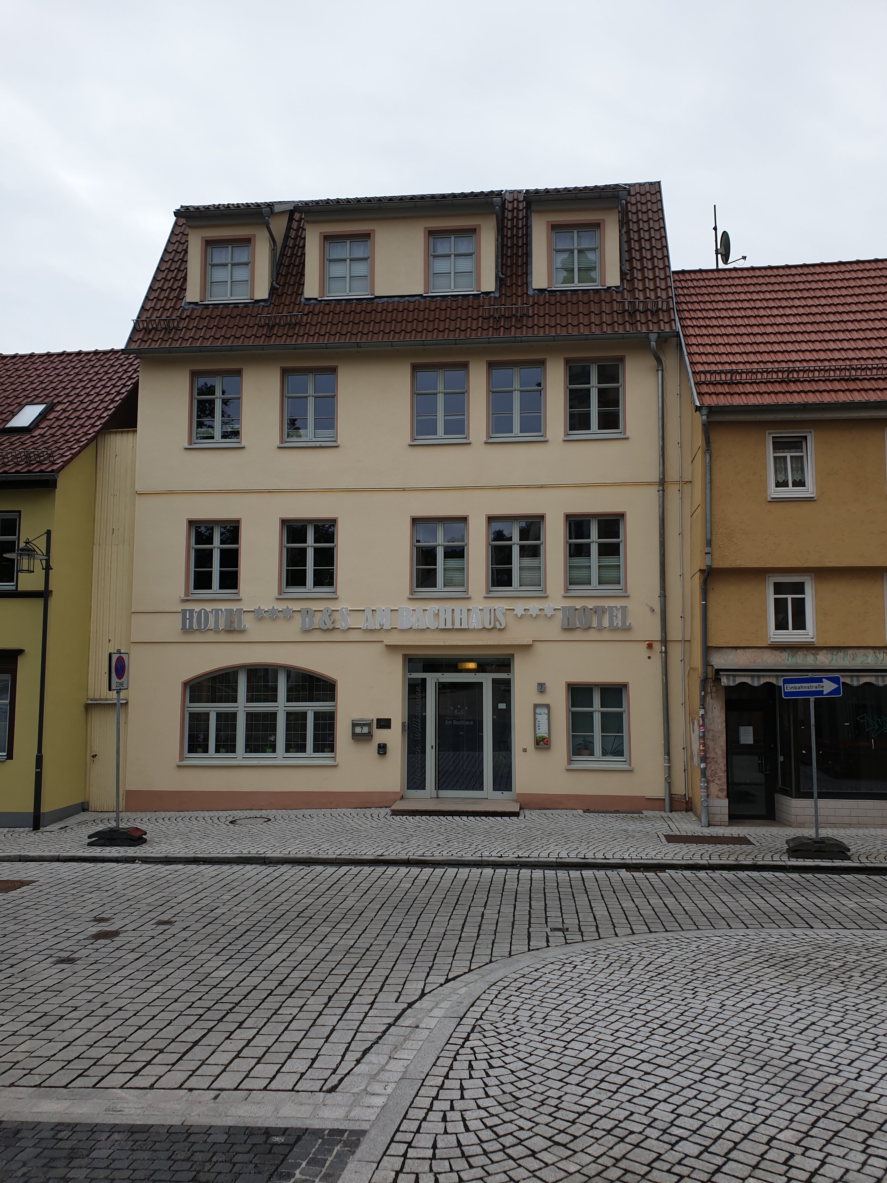 Hotel Am Bachhaus-浴室