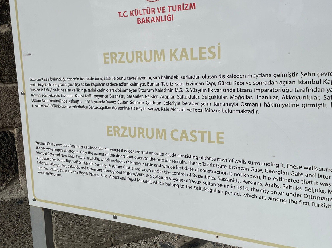 Erzurum Castle-Erzurum必去景点
