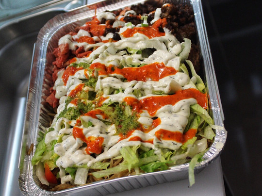 Fletchers Platters | Fletcher Davis Chicken Over Rice主图