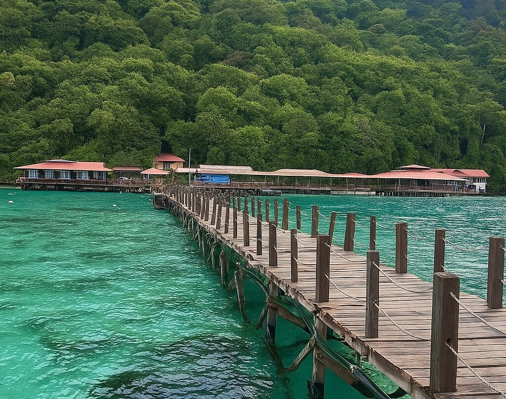 珍珠岛-仙本那必去景点
