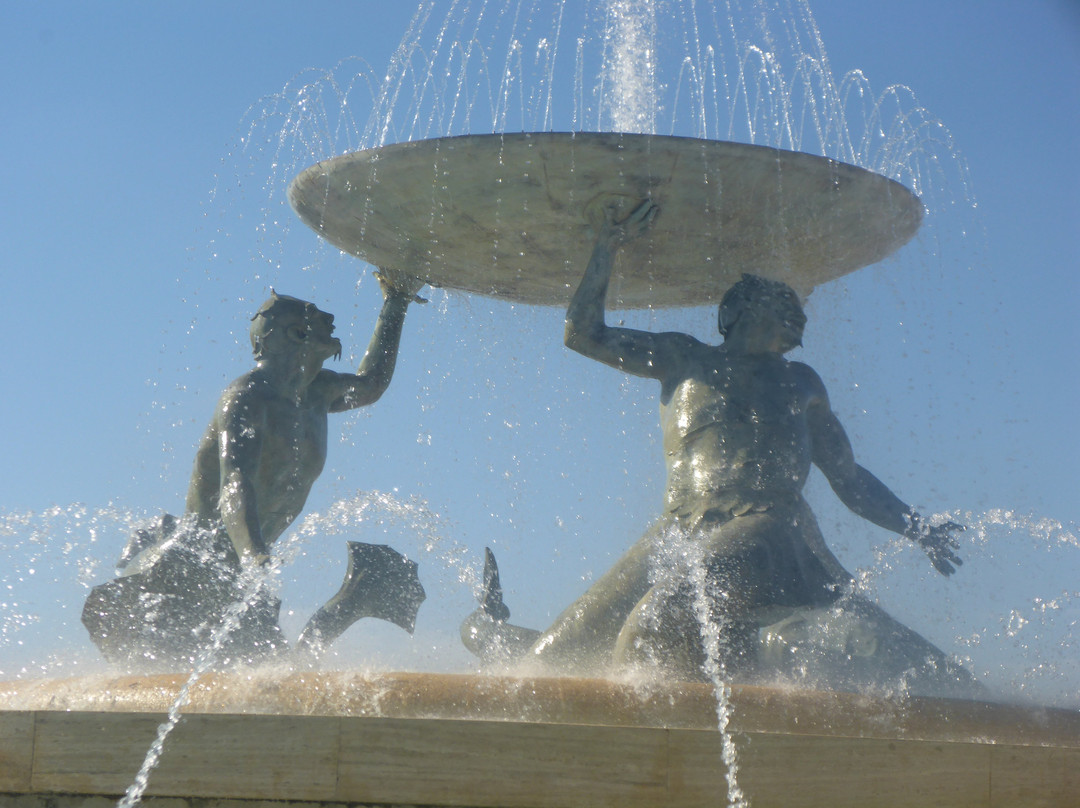 Triton Fountain-瓦莱塔必去景点