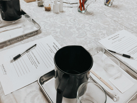 Candle-Making at Sentient Self Co.