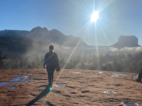 Vortex Yoga Hiking In Sedona-塞多纳必去景点