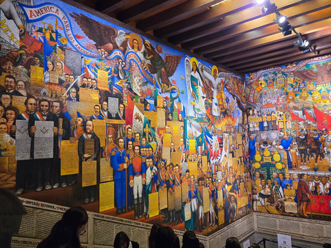 Murals of the Government Palace-Tlaxcala必去景点