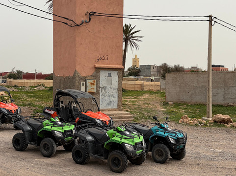 Mbark Jet Quad activities-Ait Baha必去景点
