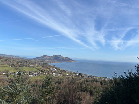 Glenashdale Falls-Whiting Bay必去景点