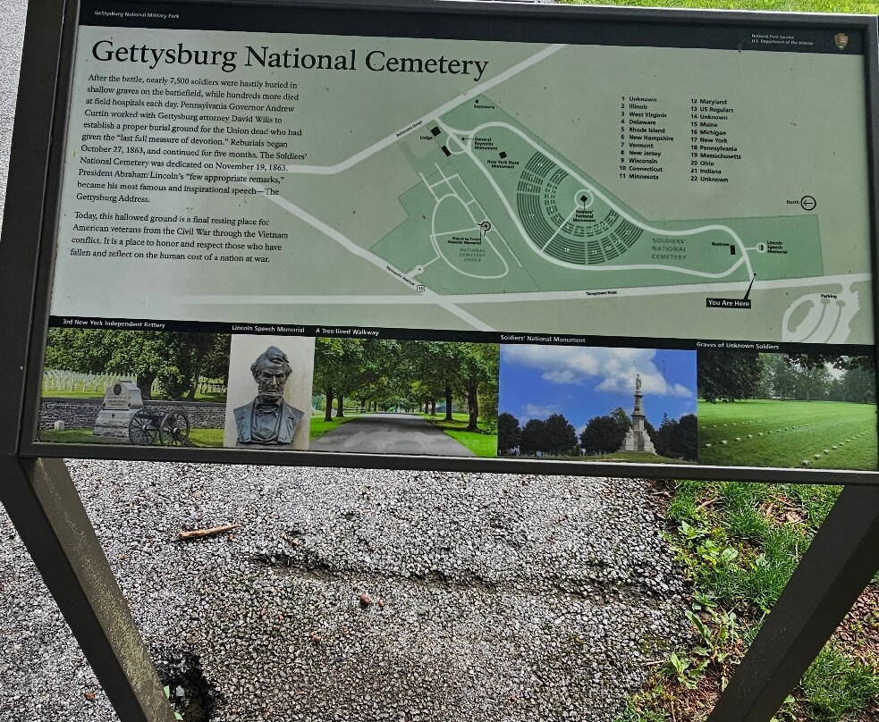 Gettysburg National Cemetery-葛底斯堡必去景点