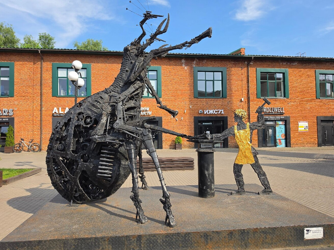 Sculpture Levsha Podkovyvayet Blokhu-图拉必去景点