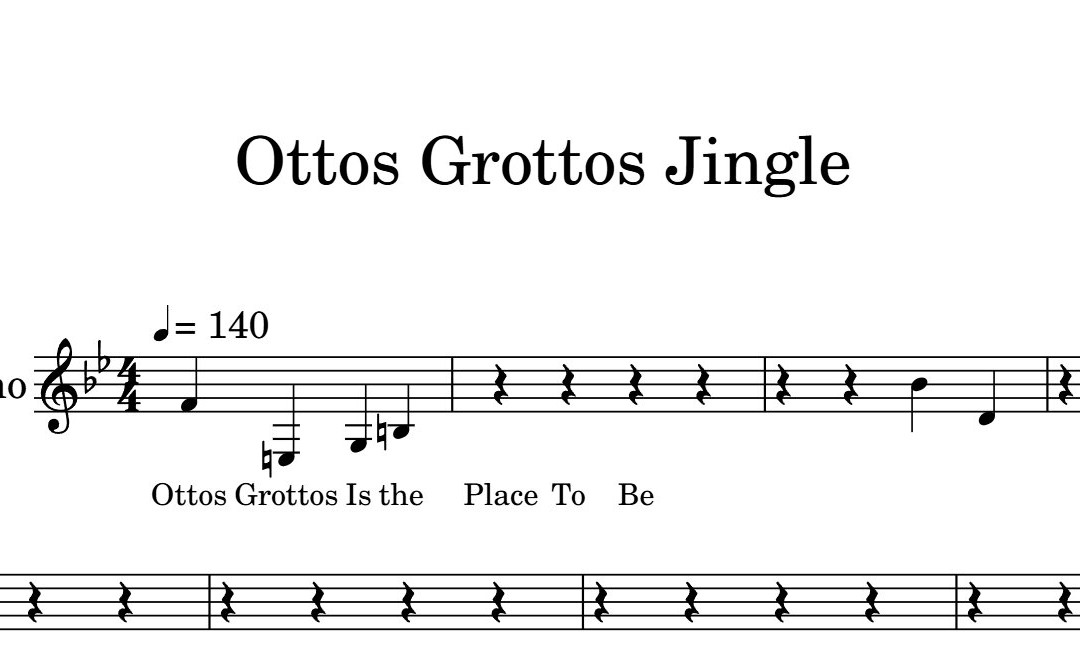 Otto's Grotto at  Cottonwood Lodge