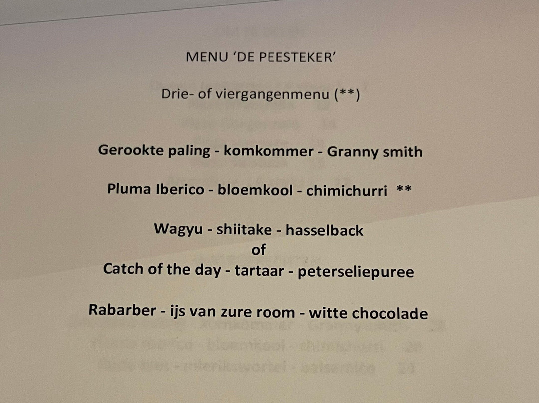 De Peesteker