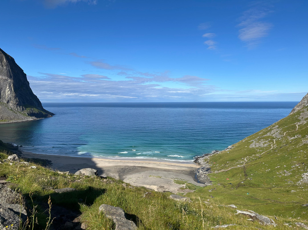 Kvalvika Beach-Moskenesoy必去景点