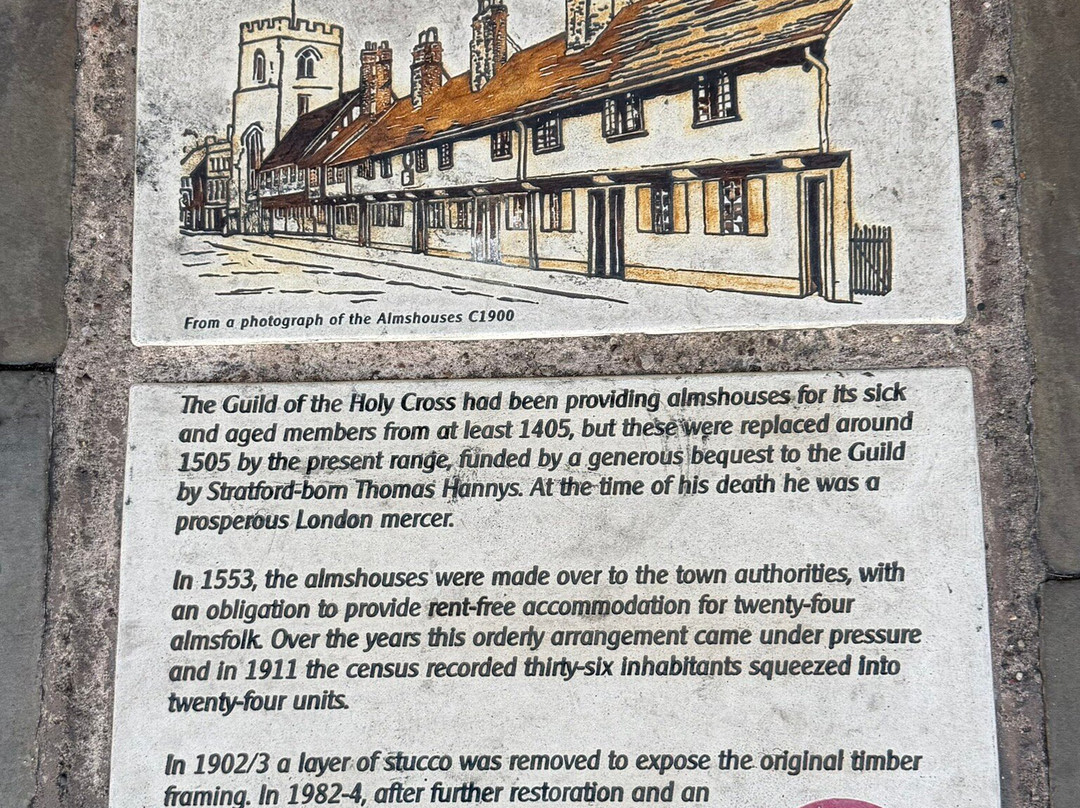 The Almshouses-埃文河畔斯特拉特福必去景点