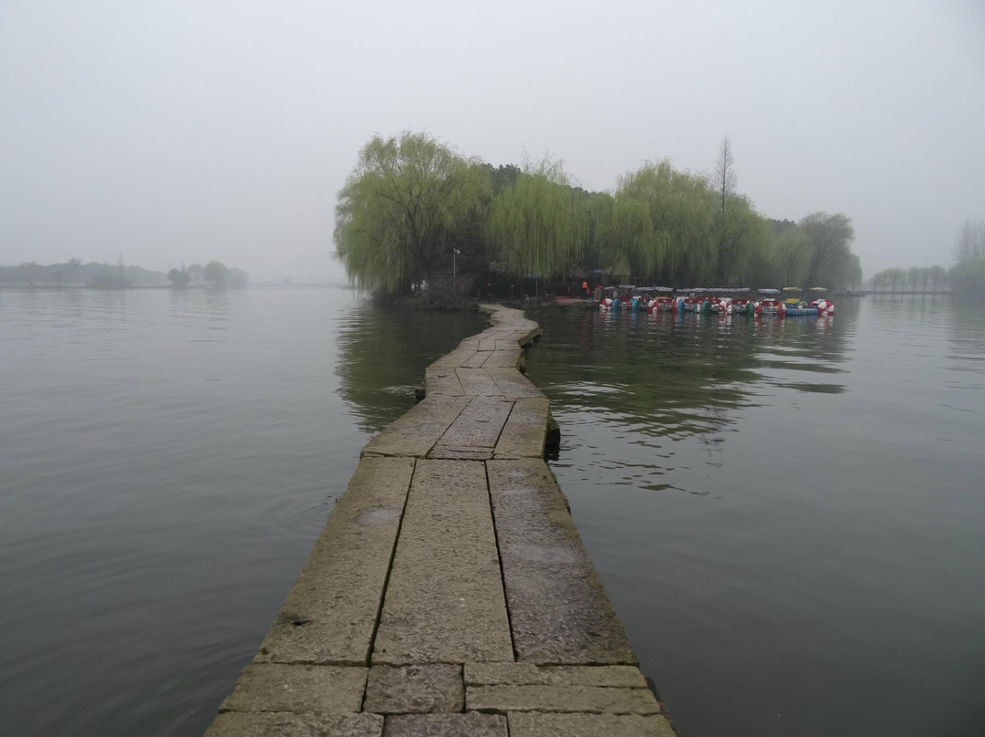 绍兴古纤道景点图片