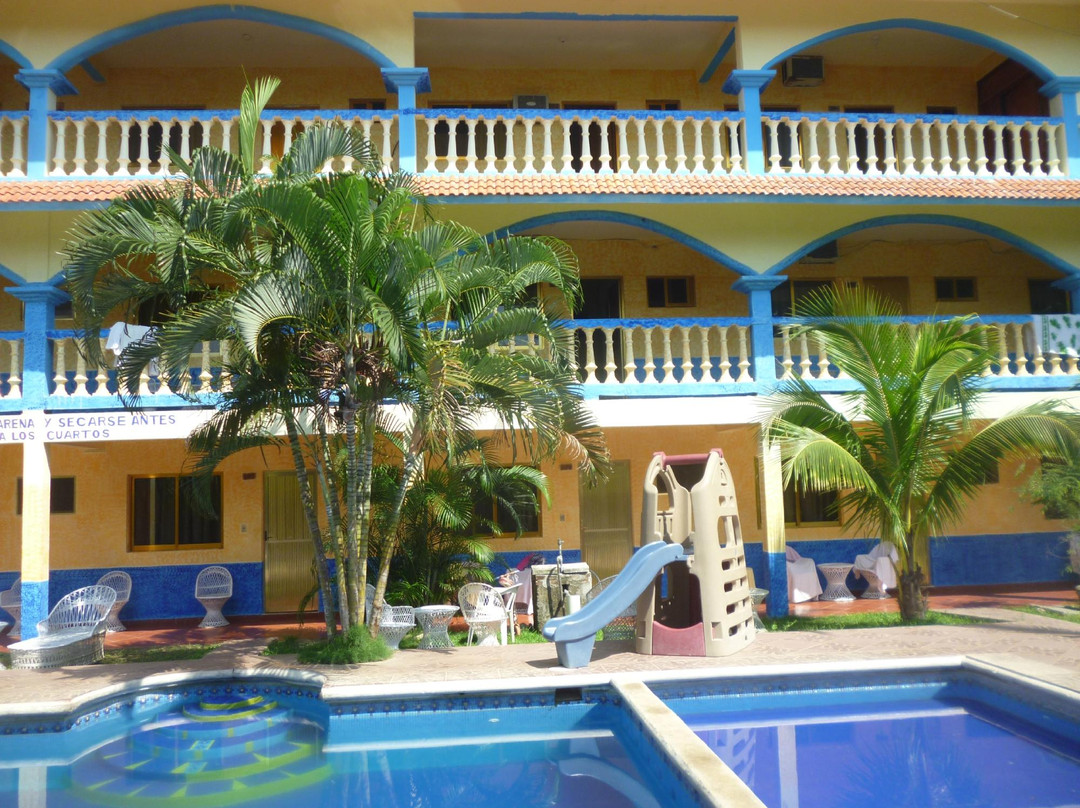 Tecolutla酒店住宿-Hotel Hacienda Del Mar