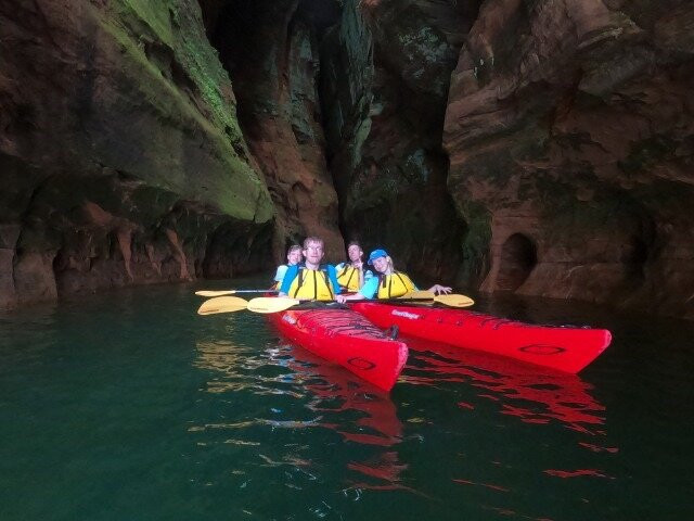 Apostle Islands National Lakeshore Ice Caves-Bayfield必去景点