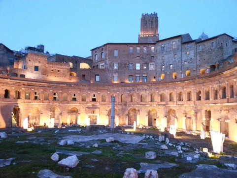 图拉真市场-罗马必去景点