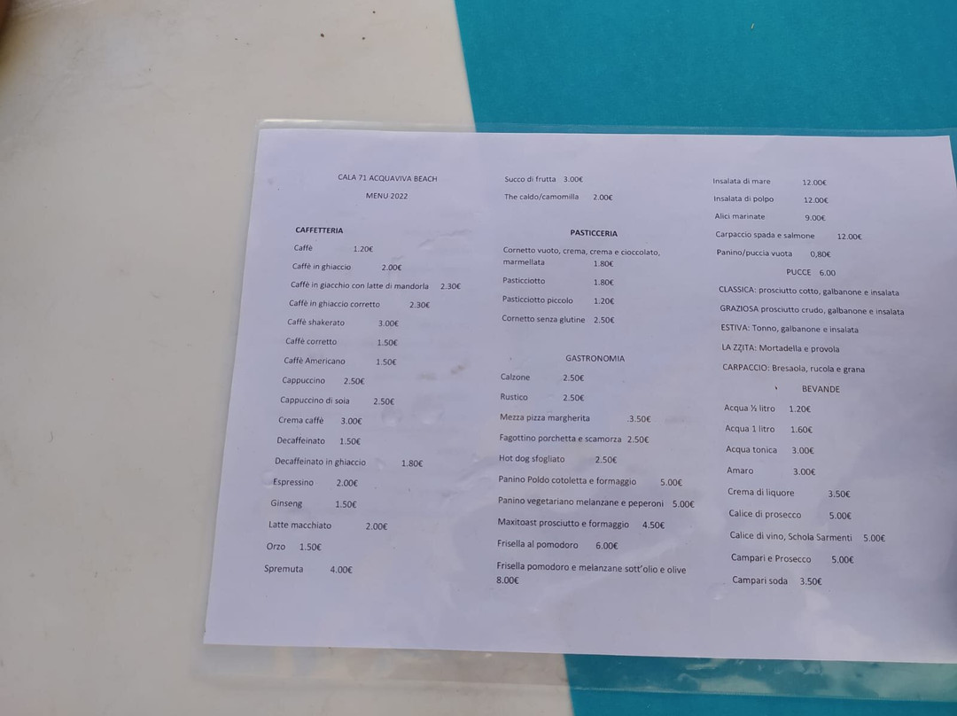 Cala 71景点图片