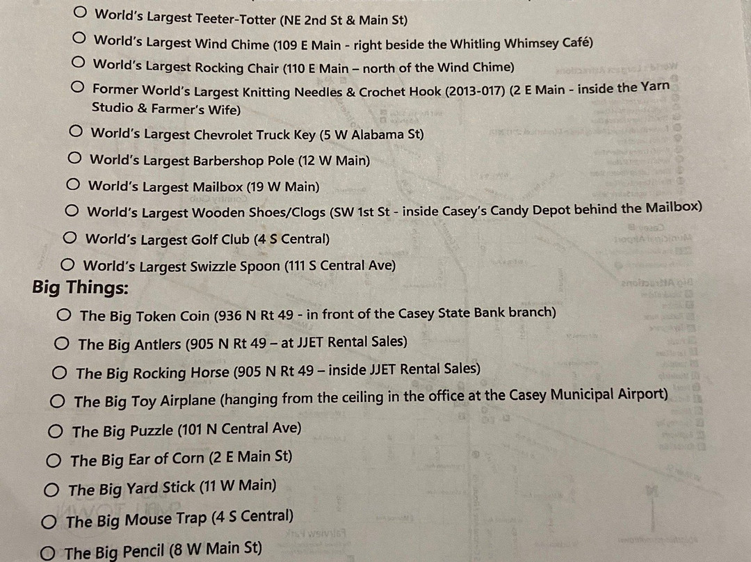 Giant Mouse Trap-Casey必去景点