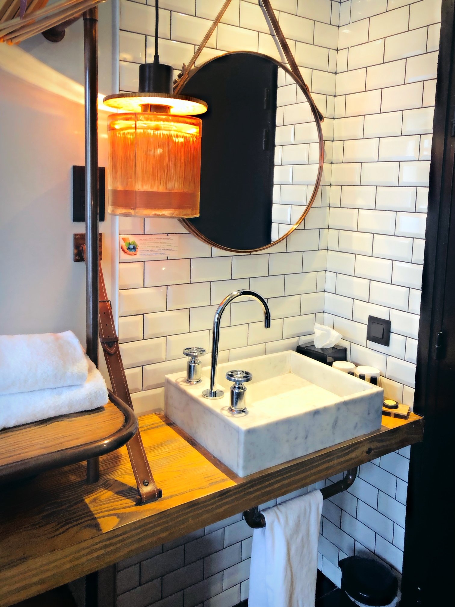 Au Boeuf Couronne Hotel-浴室