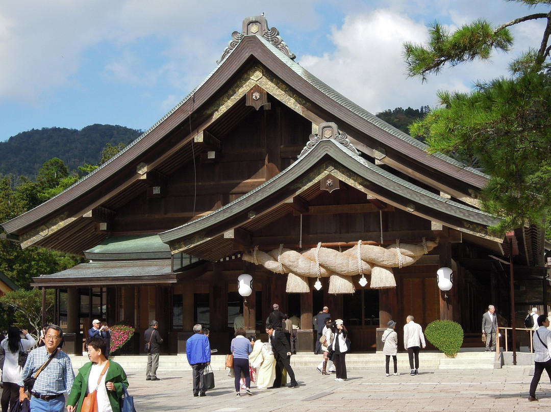 Izumo Taisha Shrine Haiden-出云市必去景点