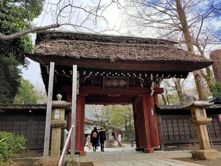 Jindai-ji Temple Sammon Gate-调布市必去景点