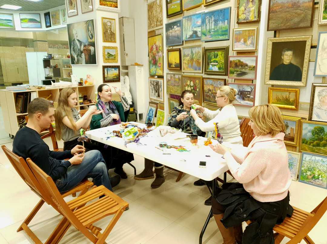 Exhibition Hall of the Museum-Gallery La Boheme Artistique