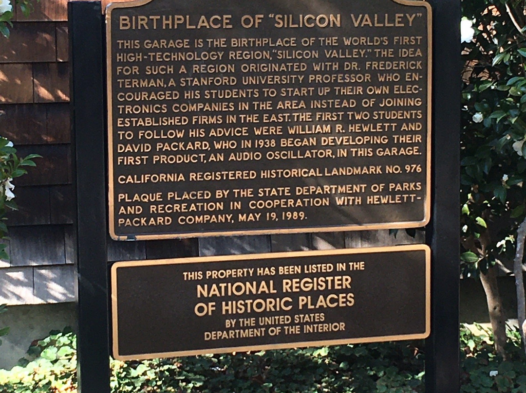 Hewlett Packard Garage-帕罗奥多必去景点