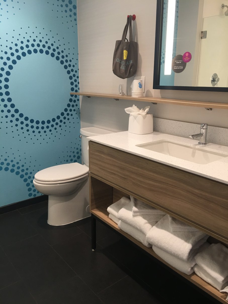 希尔顿Tru酒店-东兰卡斯特-浴室