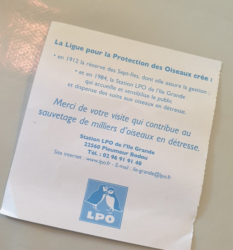 Station LPO (Ligue de protection des oiseaux) de l Ile Grande-Pleumeur Bodou必去景点