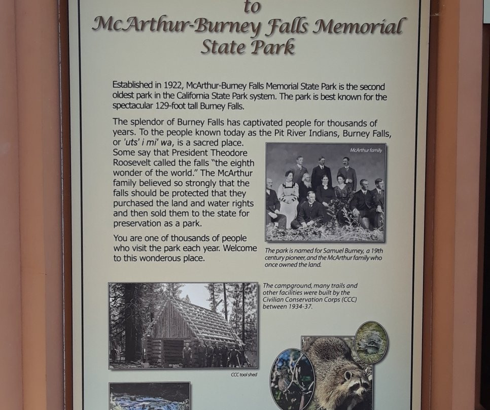 McArthur-Burney Falls Memorial State Park景点图片