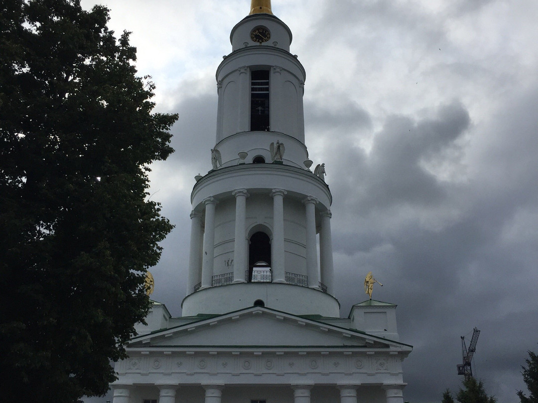 Belltower with the Church of St. Nicholas the Wonderworker-Zadonsk必去景点