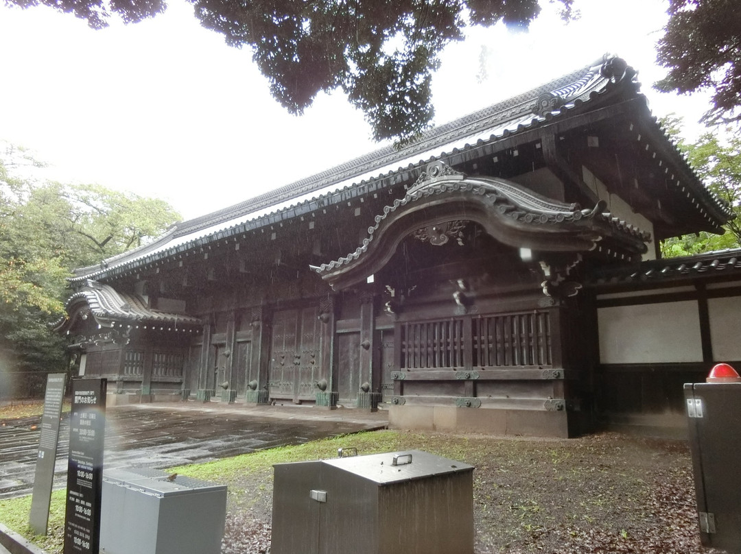 Old Inshu Ikeda Yashiki Front Gate (Kuromon)-Uenokoen必去景点