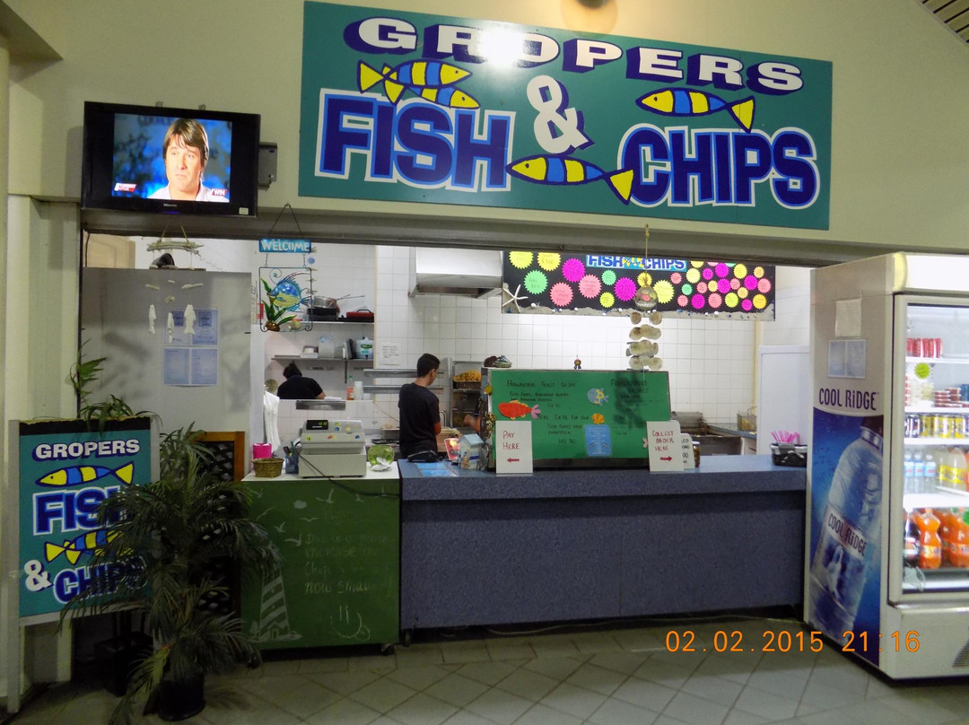 Gropers fish n chips