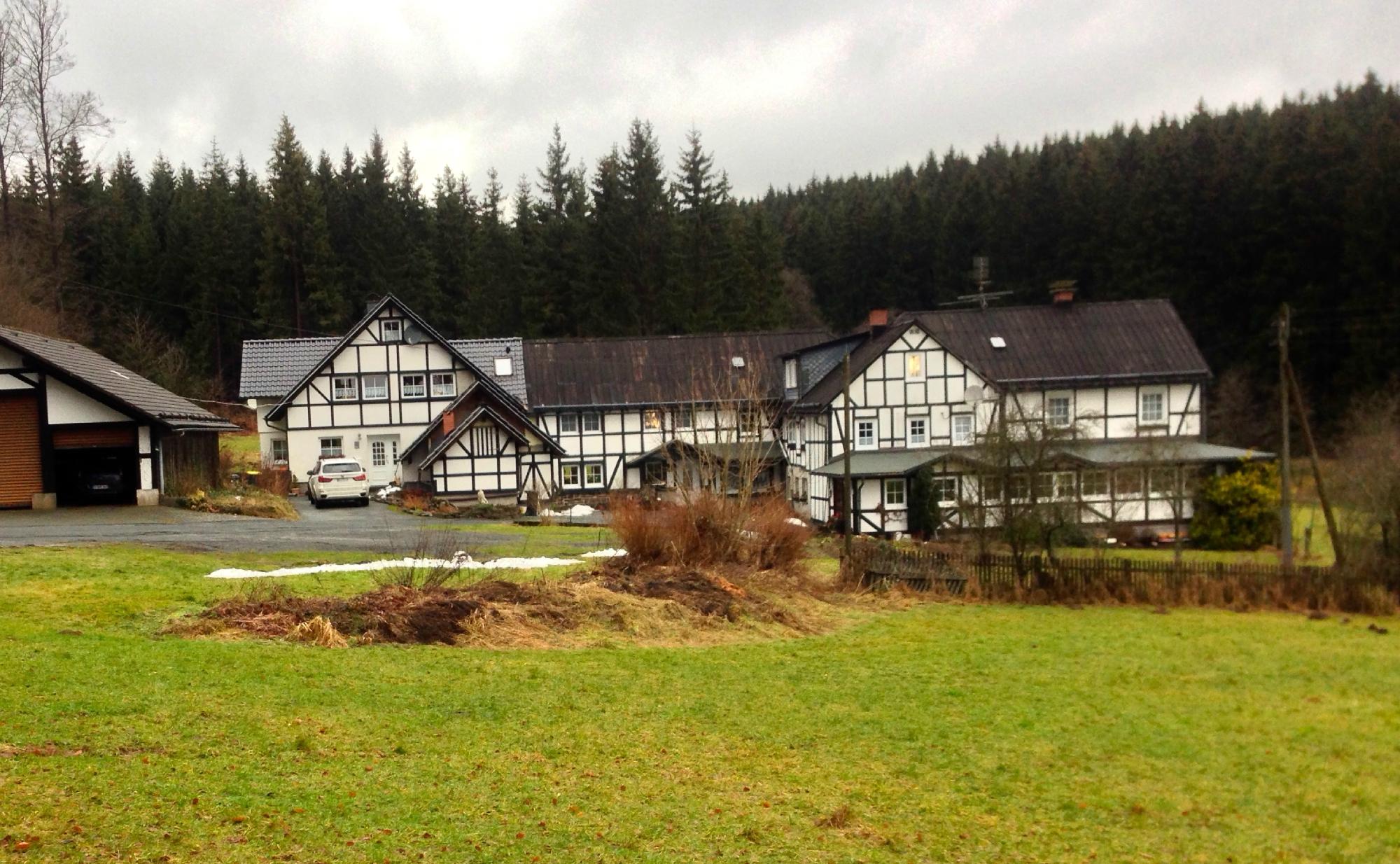 Landhaus Zum Rothaarsteig-浴室