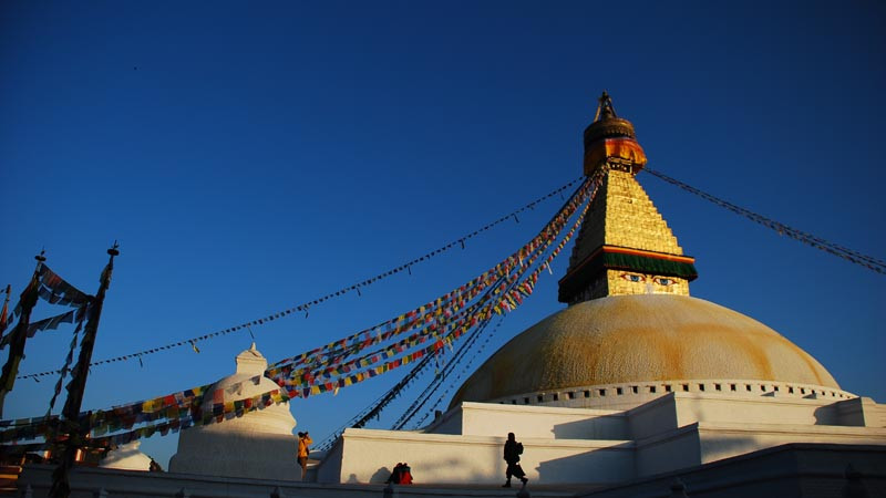 博大哈佛塔-加德满都必去景点