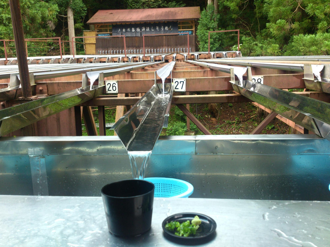 肉粟市餐馆和美食-Tokuratoge Meibutsutakinagashi Somen