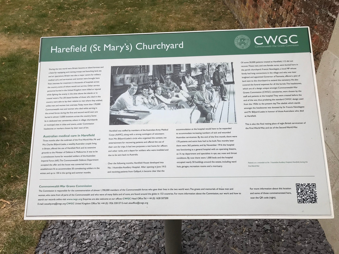 Anzac Cemetery St Mary's Harefield景点图片