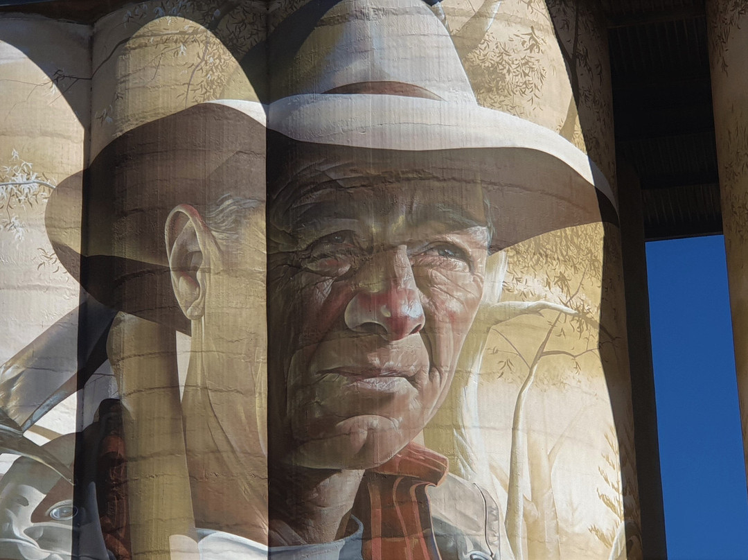 Wirrabara Silo Art景点图片