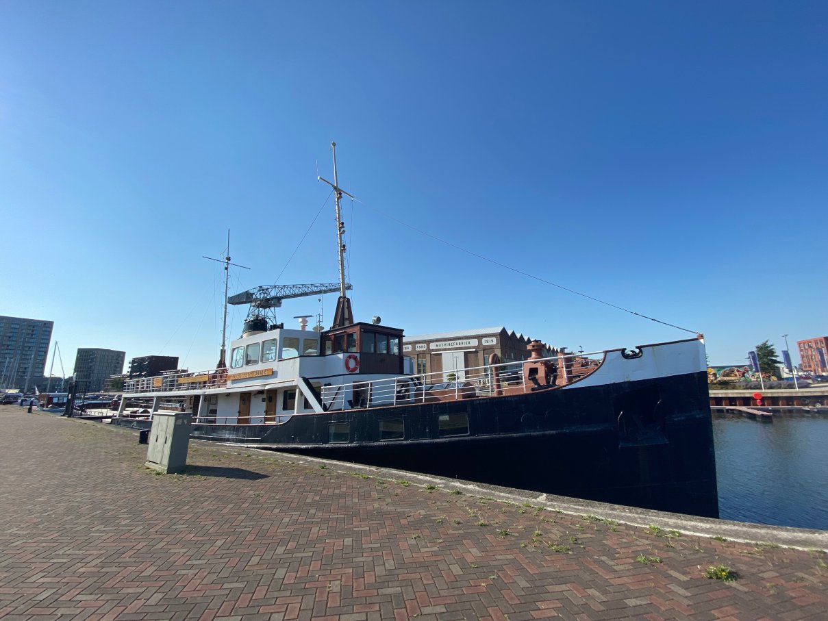 Hotelboot Koningin Emma - Kloeg Collection-浴室