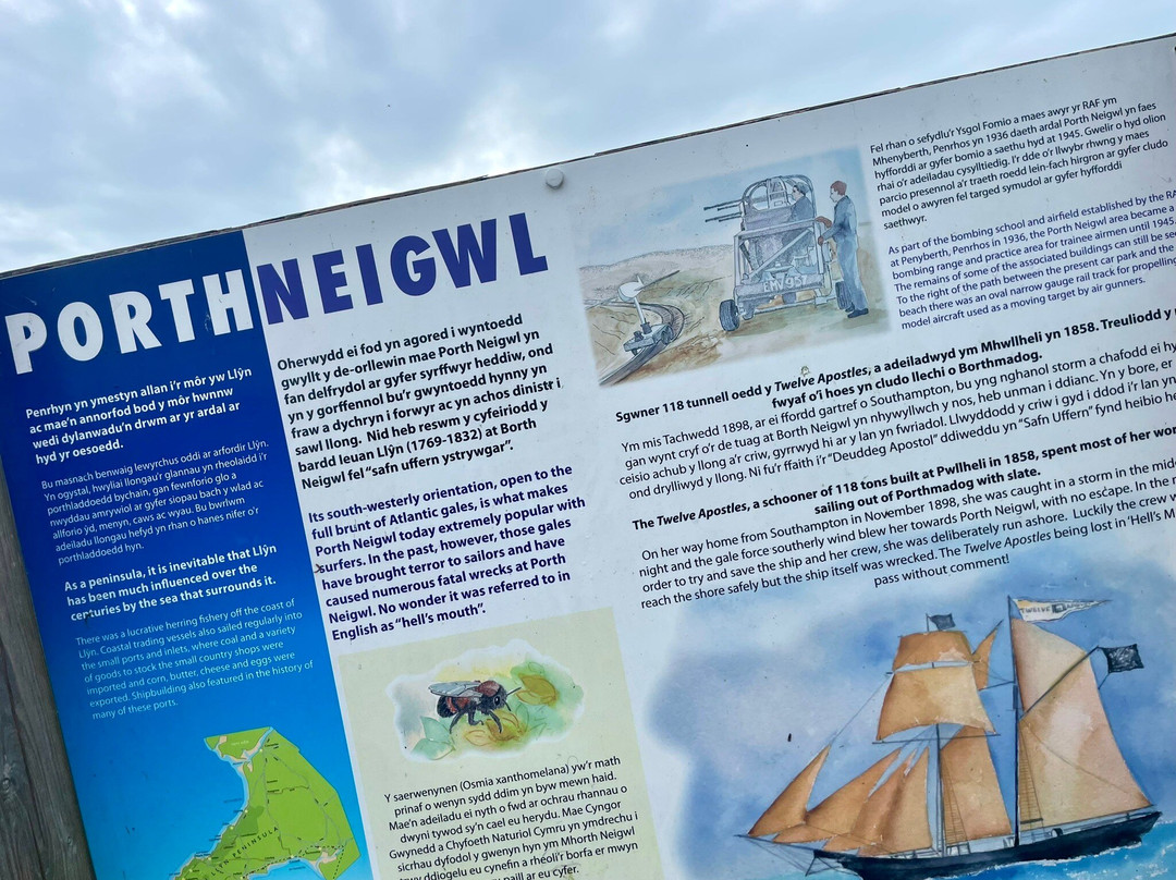Porth Neigwl (Hell's Mouth)景点图片