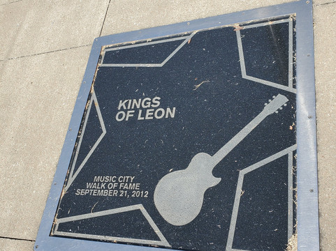 Music City Walk of Fame-纳什维尔必去景点