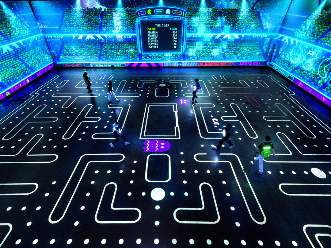 PAC-MAN Live Experience-曼彻斯特必去景点