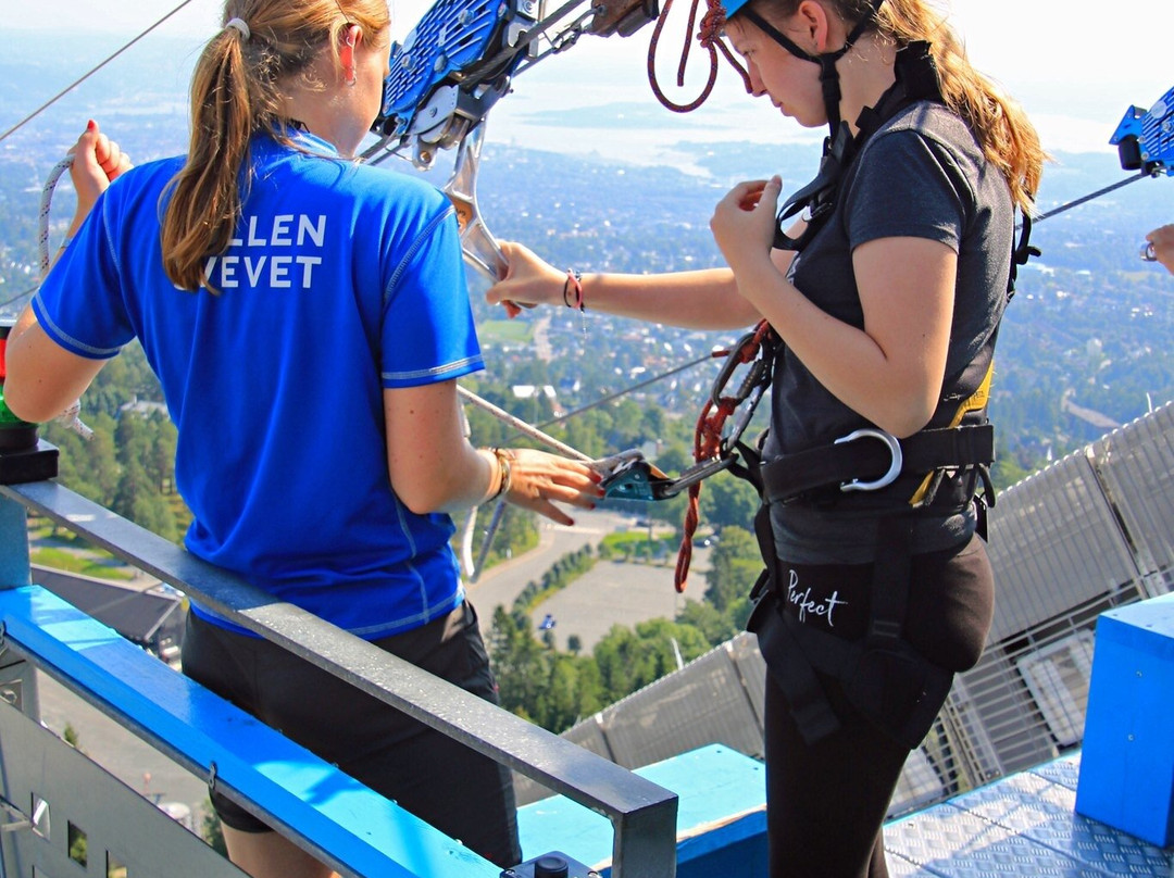 Holmenkollen Zip Line-奥斯陆必去景点